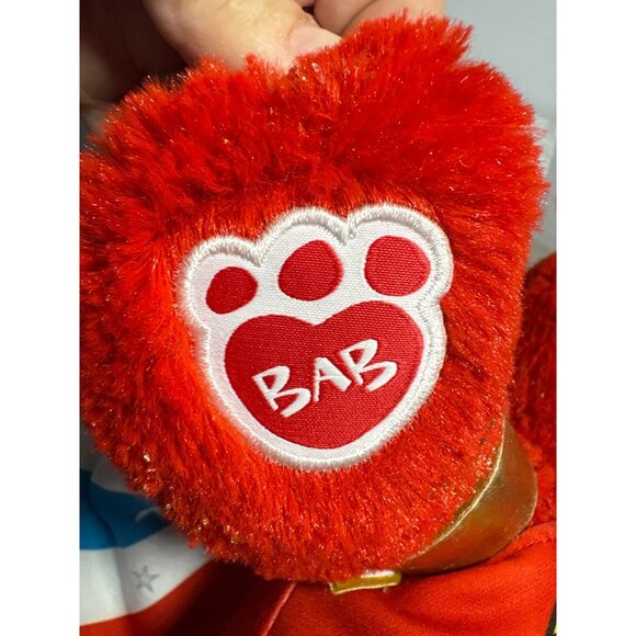 Build A Bear Workshop Wonder Woman Plush Bear With Cape & Tutu 16" Red Blue Gold - Picture 11 of 16